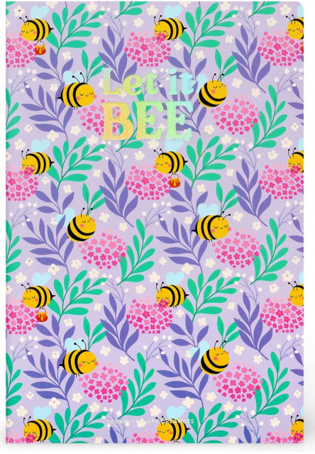 Zápisník Legami Lined Notebook - Quaderno - Medium - Bee