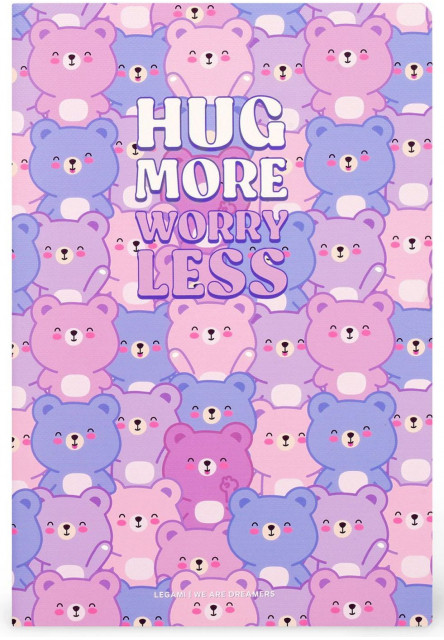 Zápisník Legami Lined Notebook - Quaderno - Small - Teddy Bear
