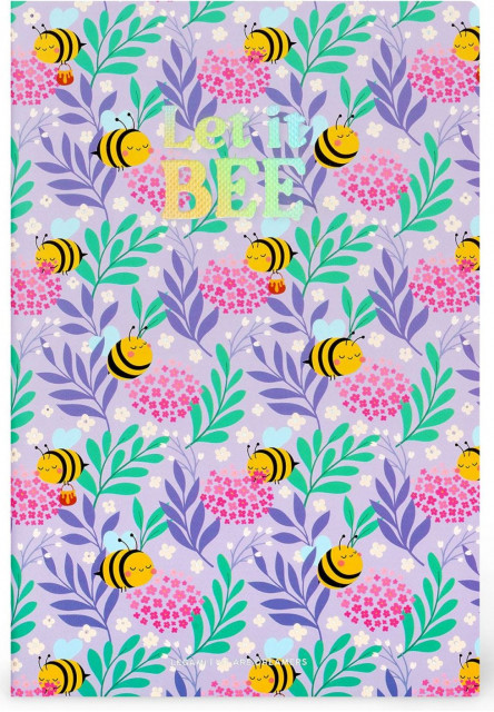 Zápisník Legami Lined Notebook - Quaderno - Small - Bee