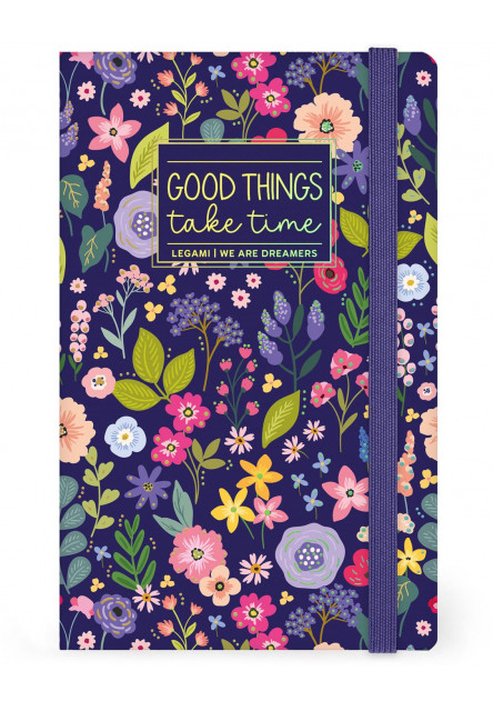 Zápisník Legami Lined Notebook - Photo Notebook - Medium - Flowers