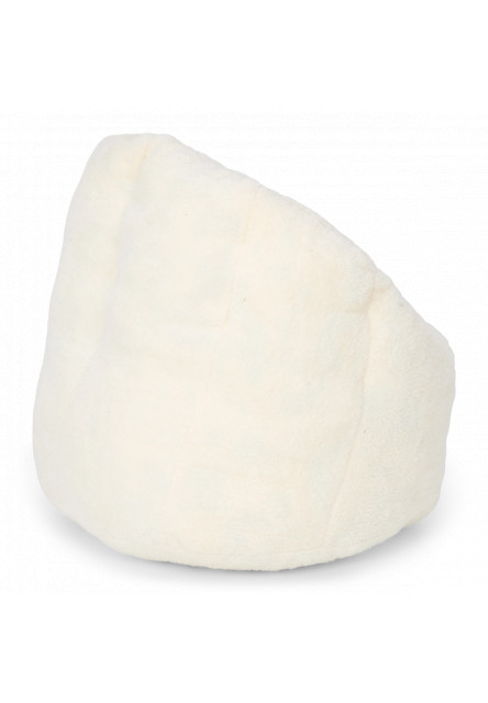 Křeslo dětské plyšové Soft White