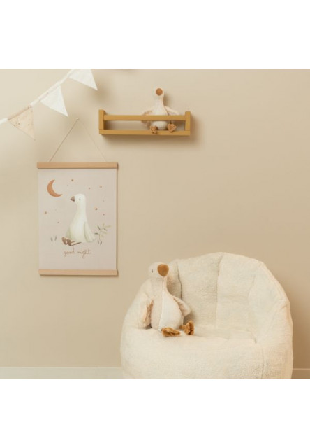 Křeslo dětské plyšové Soft White