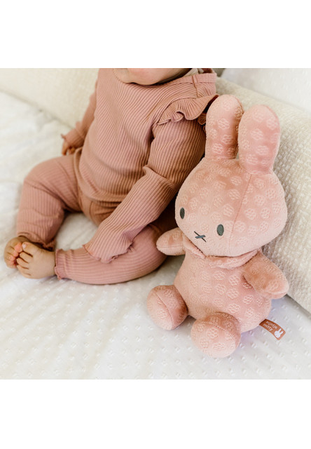 Králíček Miffy Pink Flower 20 cm