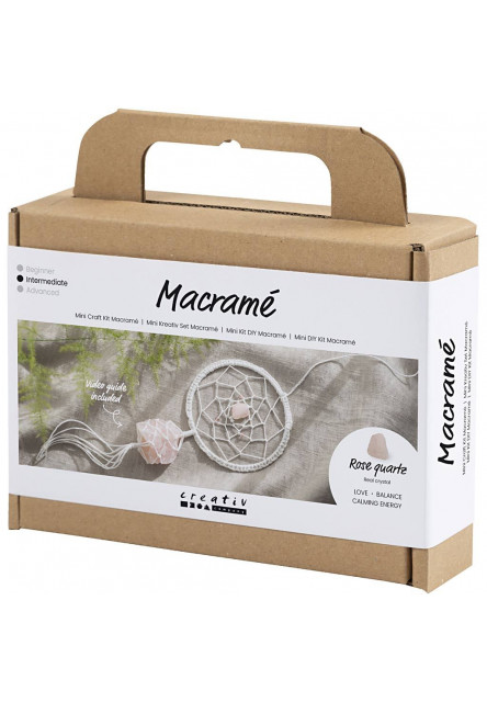 Kreativní sada Mini Craft Kit Macramé Dreamcatcher