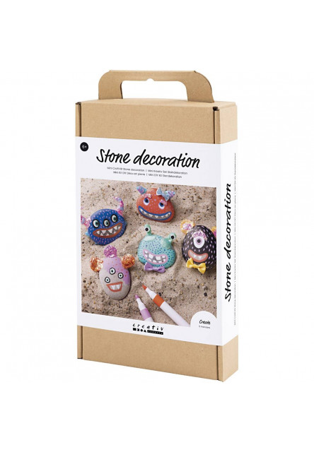 Kreativní sada Craft Kit Stone Decoration Monster