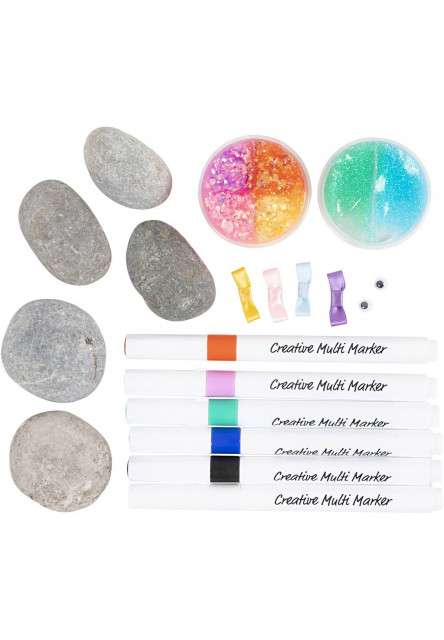 Kreativní sada Craft Kit Stone Decoration Monster