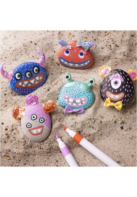 Kreativní sada Craft Kit Stone Decoration Monster