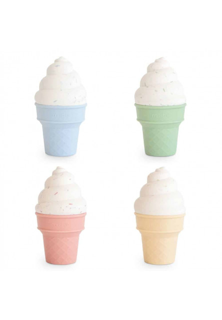 Hračka mix and match mushie - ice cream