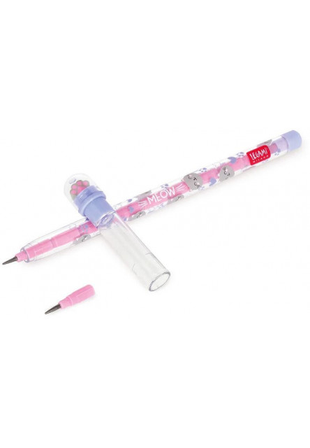 Ceruzka s vymeniteľnými hrotmi Legami Stackable Pencils - Kitty