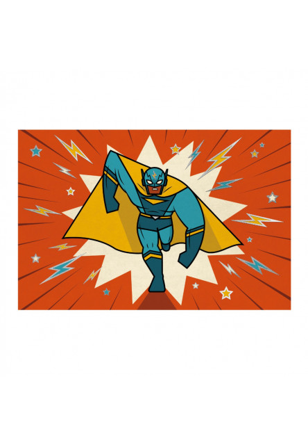 Super hrdinovia: 8 pozvánok & samolepky