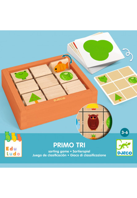 Primo Tri: hra triedenia a pozorovania