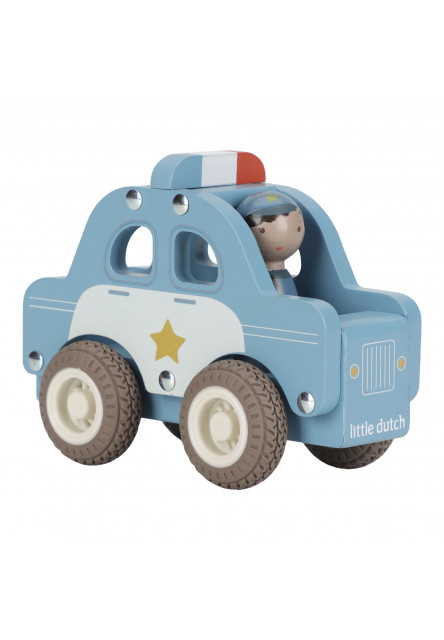 Policejní auto dřevěné