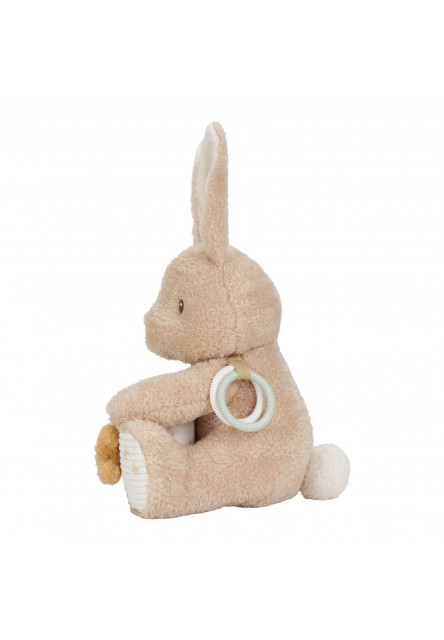 Králíček plyšový s aktivitami Newborn Naturals