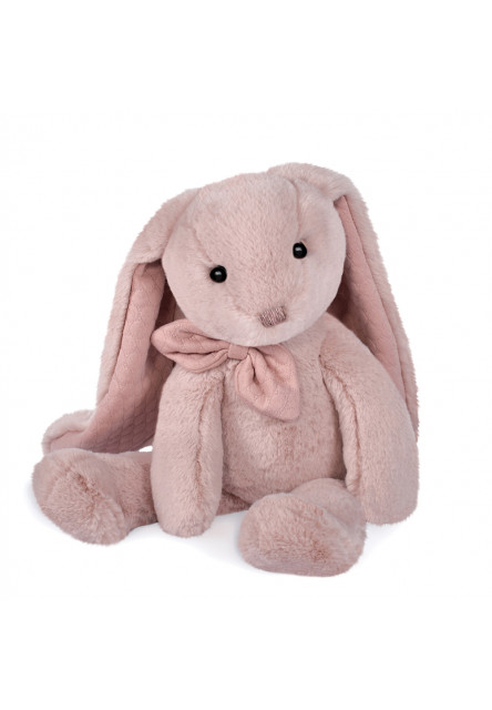 DouDou et compagnie plyšový zajíček 40cm - Růžový