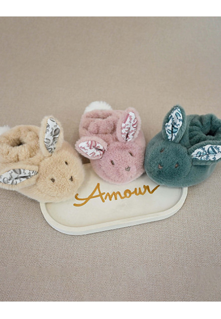 DC4260 DouDou et compagnie Dárková krabička zajíček 15cm - růžová
