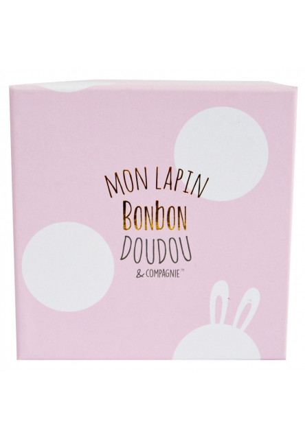 DouDou et Compagnie Lapin Bonbon Zajíček růžový PM 20cm
