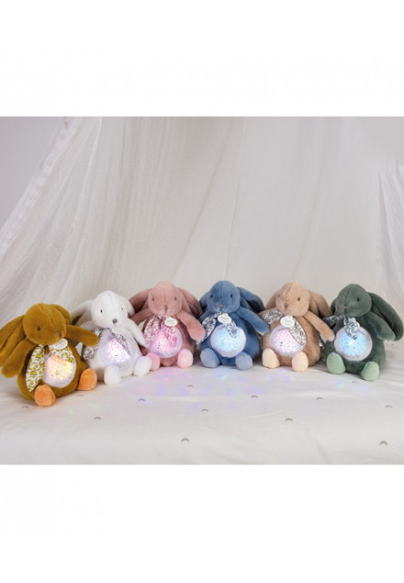 DouDou et Compagnie Noční projektor zajíček růžový