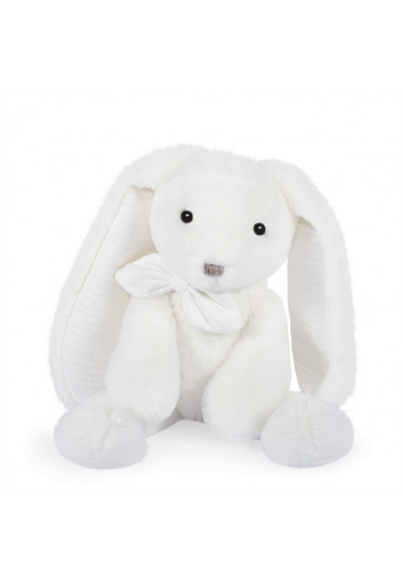 DouDou et compagnie plyšový zajíček 40cm - Bílý