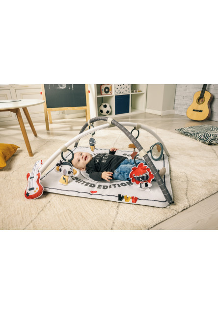 Hrací deka s hrazdou čtvercová Gymini Tiny Rockers