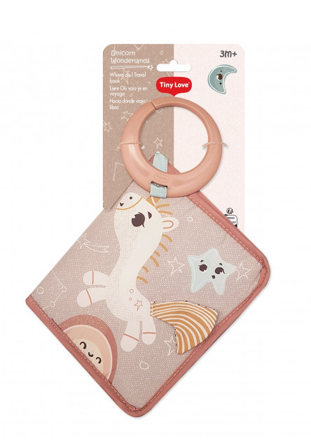 Závěsná textilní knížka Unicorn Wonderlands