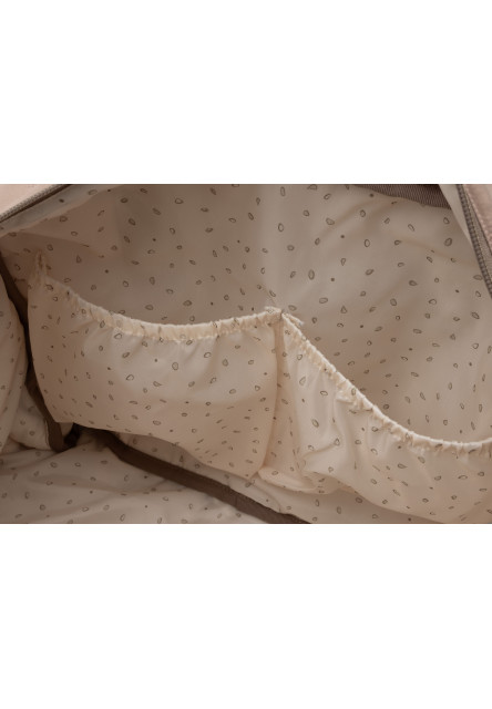Přebalovací taška Embossed Lily Milky Coffee