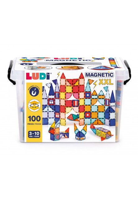 Magnetická stavebnice XXL 100 ks