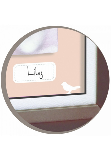 Dřevěný rámeček pro otisk My Baby Touch Simple Brown