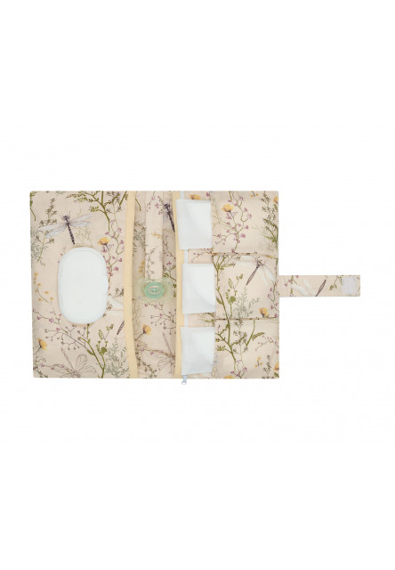 Pouzdro na pleny Secret Garden Beige