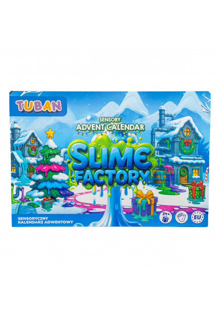 Senzorický adventní kalendář Slime Factory TUBAN