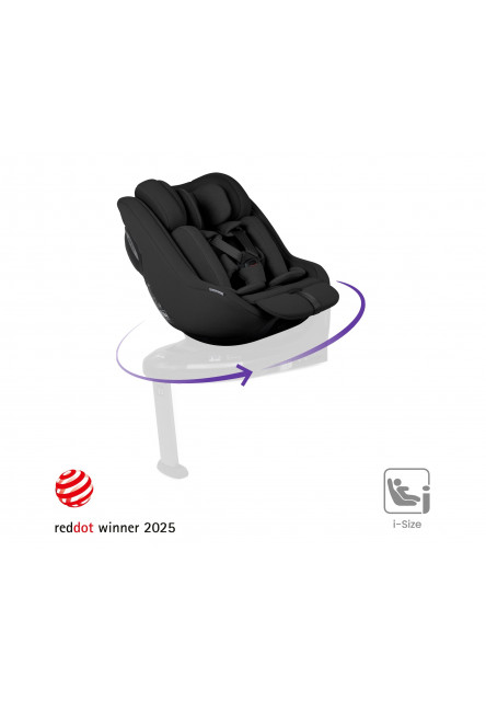 Approach Plus 360 autosedačka Iconic Black