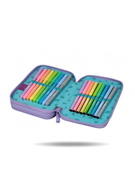 Penál Jumper dvoupatrový Stitch Pastel