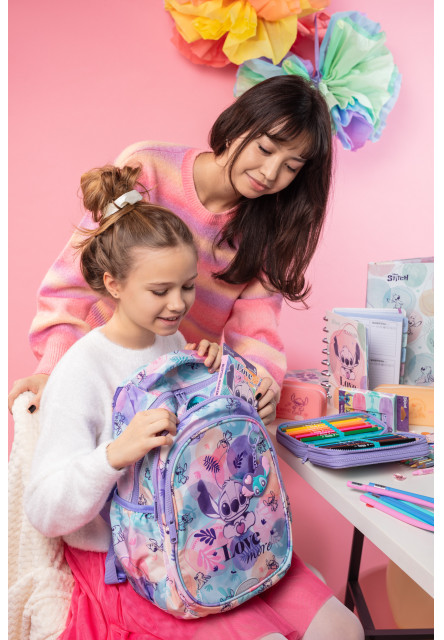 Zápisník spirálový A5 se záložkami Stitch Pastel