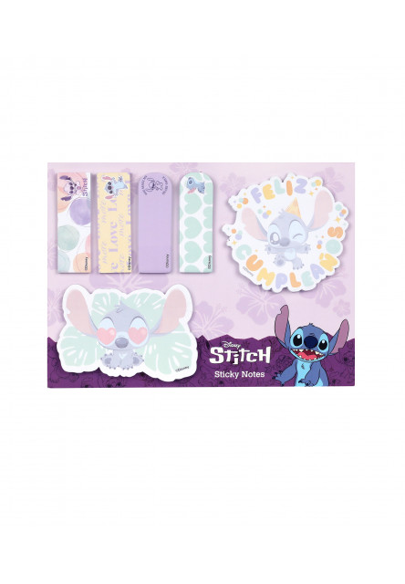 Samolepicí záložky lila Stitch Pastel
