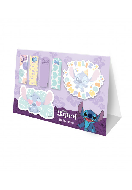 Samolepicí záložky lila Stitch Pastel