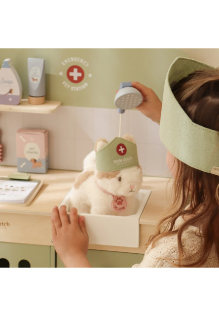 Veterinární ordinace dřevěná