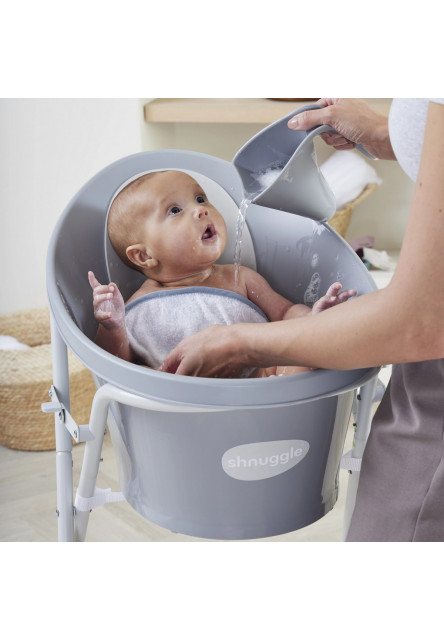 SHNUGGLE Washy Koupací konvička Pebble Grey