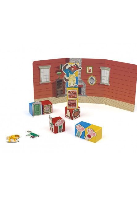 Magicube Three Little Pigs 42 dílků