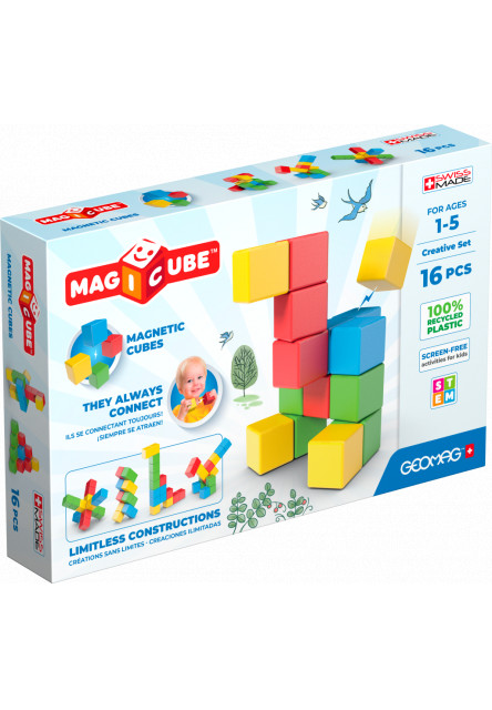 Magicube Creative 16 dílků Geomag