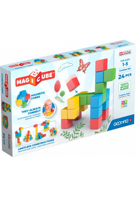 Magicube Creative 24 dílků Geomag