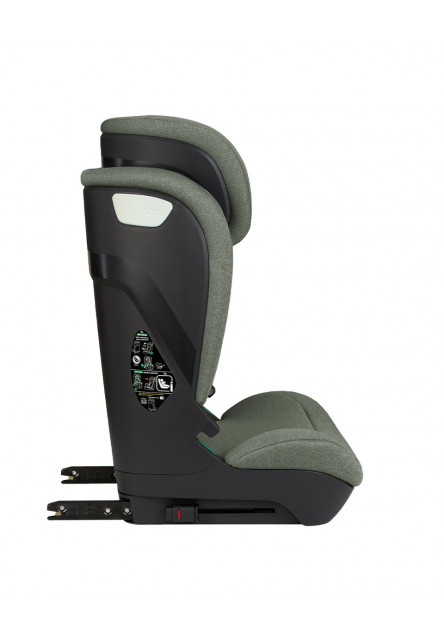 Autosedačka 100-150 cm i-Scout i-SIZE Army Green
