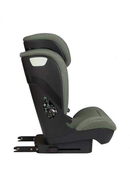 Autosedačka 100-150 cm i-Scout i-SIZE Army Green