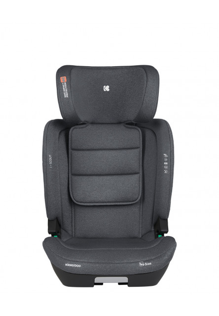 Autosedačka 100-150 cm i-Scout i-SIZE Dark Grey
