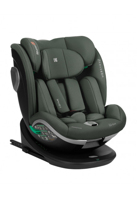 Autosedačka 40-150 cm i-Drive i-SIZE Army Green