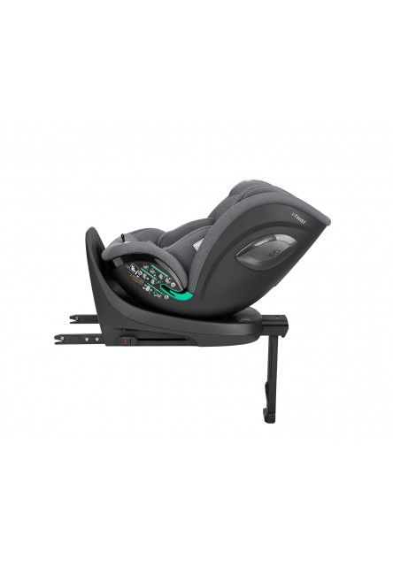 Autosedačka 40-150 cm i-Twist i-SIZE Light Grey