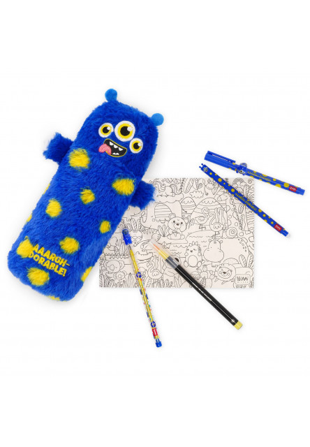 Plyšový peračník Legami Plush Pencil Case - Monster
