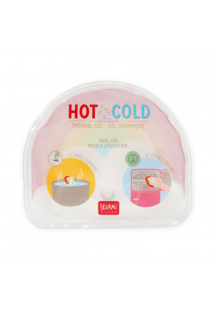 Hrejivý vankúšik Legami Hot & Cold - Gel Pack - Rainbow
