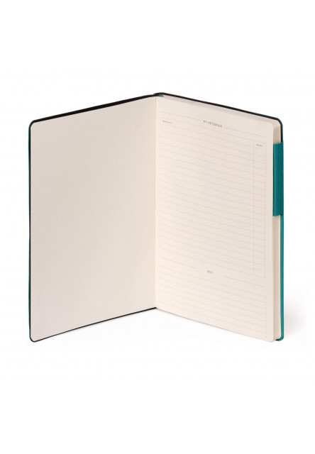 Zápisník Legami Plain Notebook - My Notebook - Large - Malachite Green