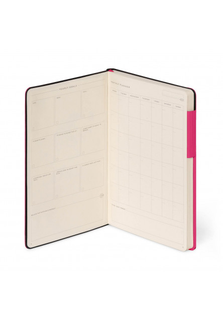 Zápisník Legami Plain Notebook - My Notebook - Large - Raspberry