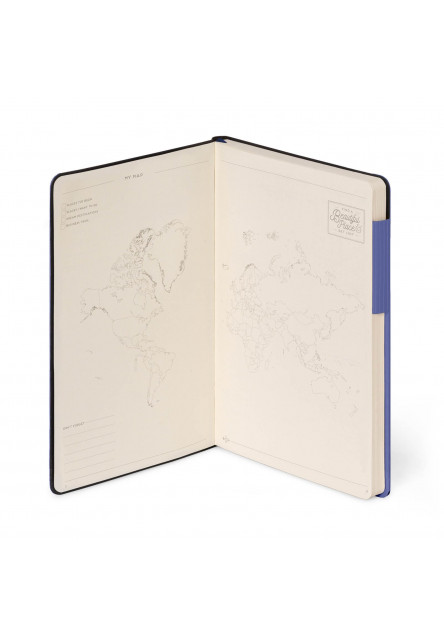 Zápisník Legami Lined Notebook - My Notebook - Large - Future Dusk