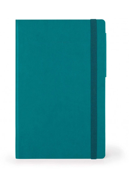 Zápisník Legami Lined Notebook - My Notebook - Large - Malachite Green
